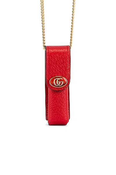 Gucci Leather Porte-Rouges Lipstick Pouch - BAGAHOLICBOY