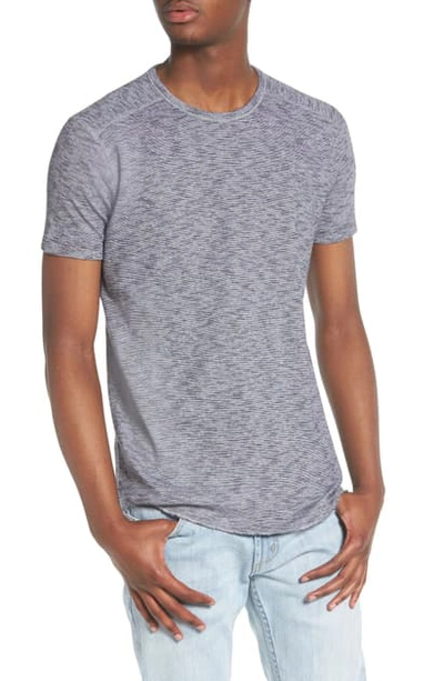 Shop Wings + Horns Ribbed Slub Cotton Slim Fit T-shirt In Moss
