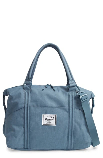 Shop Herschel Supply Co Strand Sprout Diaper Bag In Blue Mirage