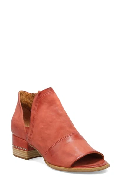 Shop As98 Miles Peep Toe Bootie In Ginger