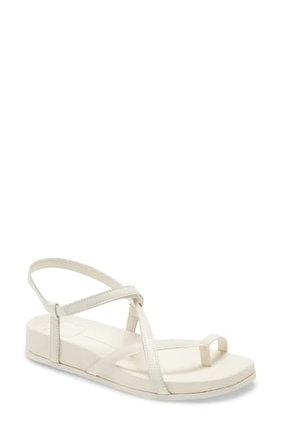 Shop Dolce Vita Rhyan Sport Sandal In White Leather