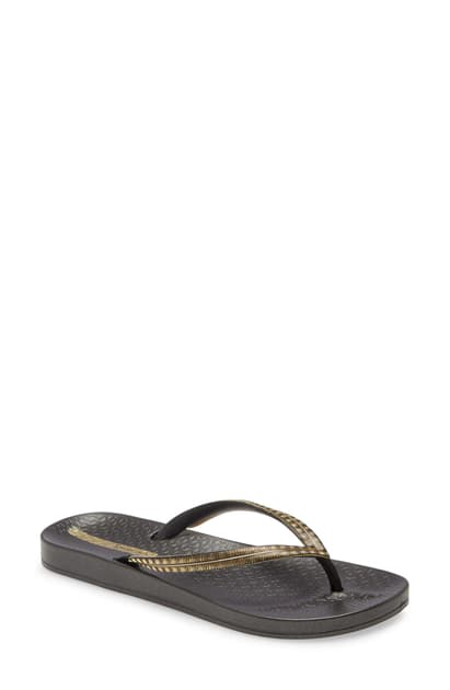ipanema metallic flip flops