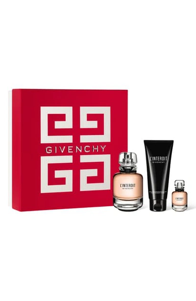 Shop Givenchy L'interdit Eau De Parfum Set (limited Edition)