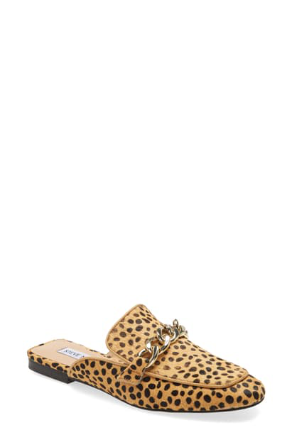 steve madden leopard mules