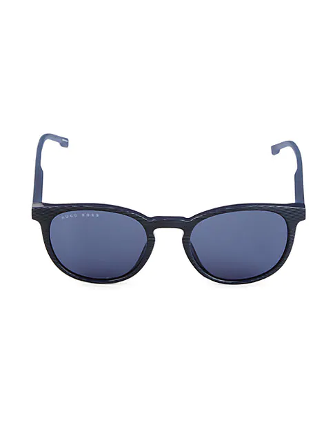 hugo boss round sunglasses