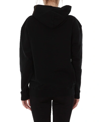 Shop Givenchy Paris Vintage Hoodie In Black