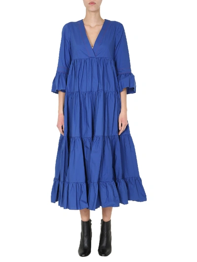 Shop La Doublej Jennifer Jane Dress In Blu