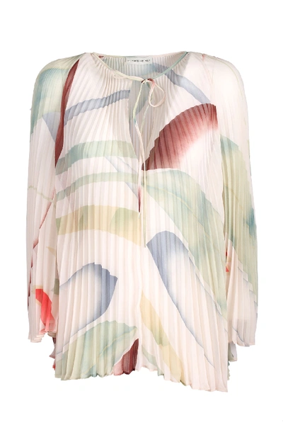 Shop Etro Pleated Shirt In Fantasia