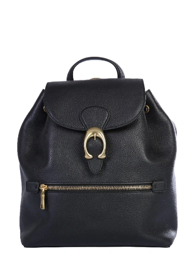 Shop Coach Evie Backpack In Nero