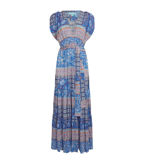 multicoloured maxi dress