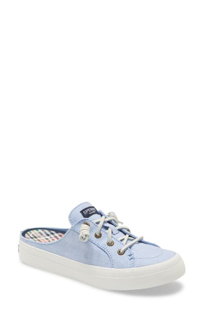 sperry women's crest vibe mule canvas sneaker