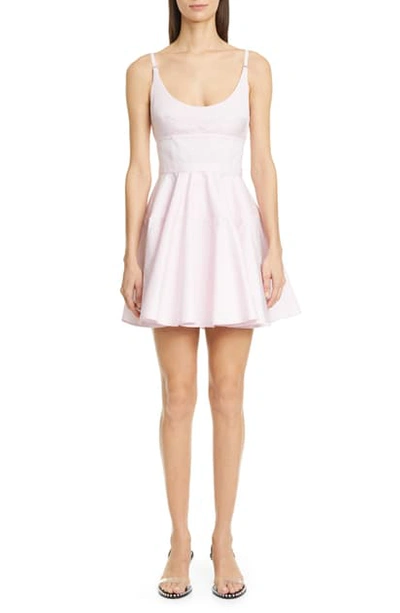 Shop Alexander Wang Fit & Flare Tank Dress In Pale Pink