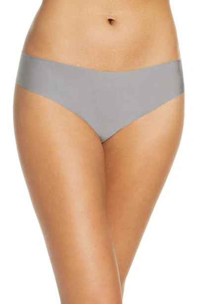 Shop Commando Butter Stretch Modal Thong In French Grey