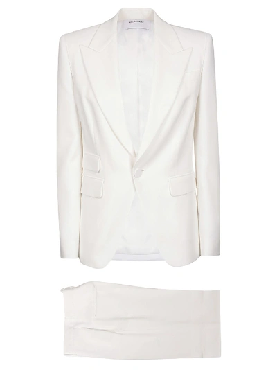 Shop Dsquared2 Classic Suit In White