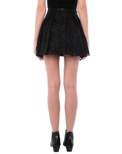 Shop Dondup Mini Skirts In Black