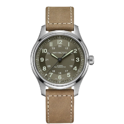 Hamilton Khaki Field Titanium Auto In Black