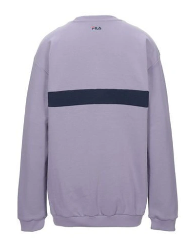 Shop Fila Sweatshirt In Lilac