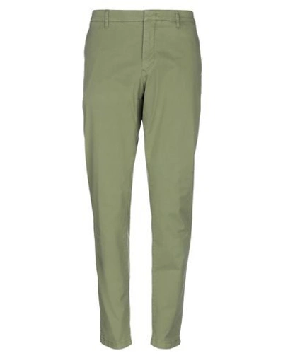 Shop Siviglia Pants In Military Green