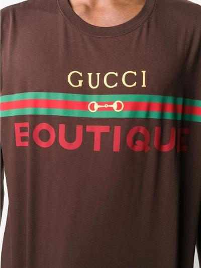 Shop Gucci Logo T-shirt