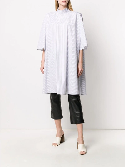 Shop Givenchy Cotton Dress In Blue