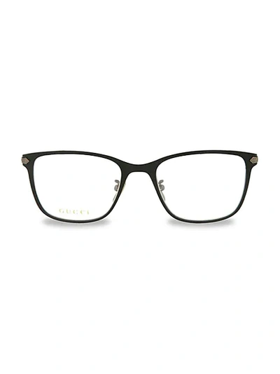 Shop Gucci 54mm Optical Glasses In Black