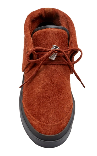 Shop Fear Of God Suede Chukka Boots In Brown
