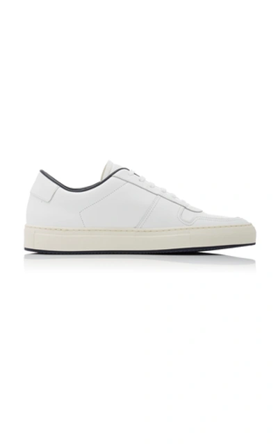 Shop Common Projects Bball 88 Leather Low-top Sneakers In White