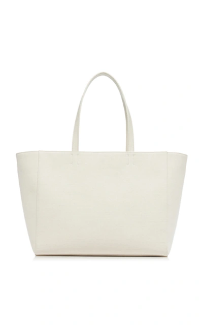 Shop Balenciaga Everyday Canvas Logo Tote In Neutral