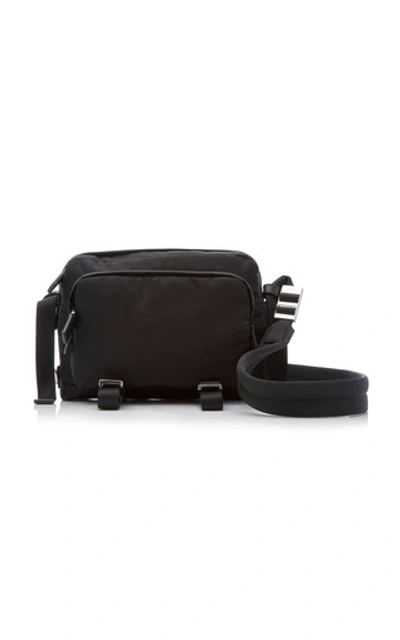 Shop Prada Canvas Camera Bag In Black