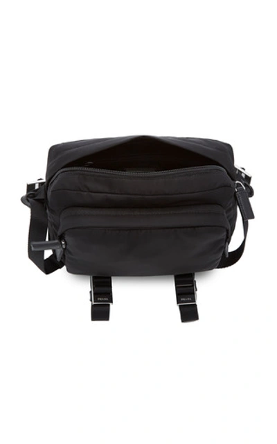 Shop Prada Canvas Camera Bag In Black