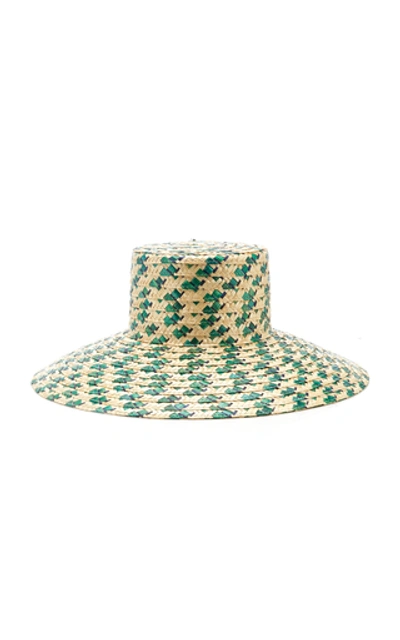 Shop Eugenia Kim Annabelle Straw Hat In Green