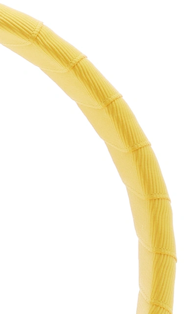 Shop Donni Dolce Grosgrain Headband In Yellow