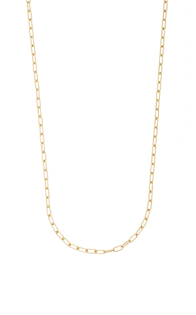 Shop Ashley Mccormick 14k Gold 30" Oval Linkchain