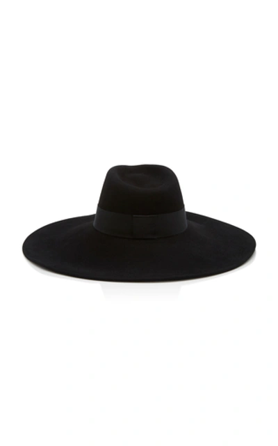 Shop Maison Michel Pina Timeless Waterproof Felt Hat In Black