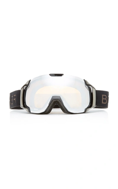 Shop Bogner Just-b Polycarbonate Ski Goggles In Black