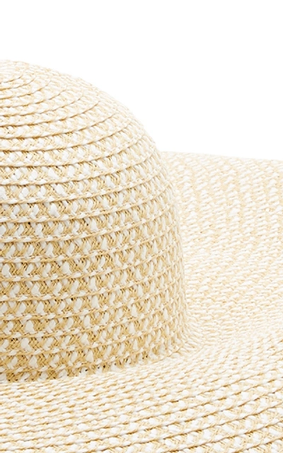Shop Eric Javits Giant Floppy Woven Hat In White