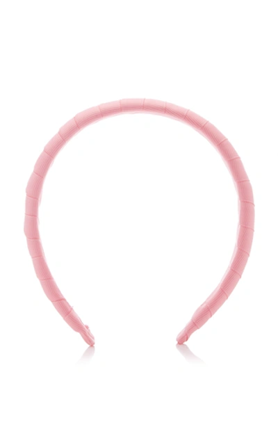 Shop Donni. Dolce Grosgrain Headband In Pink