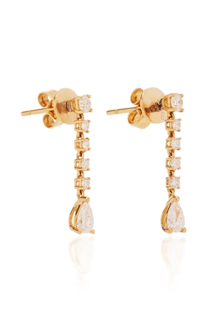 Shop Anita Ko Rope 18k Gold Diamond Earrings