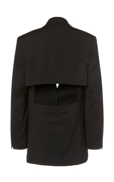 Shop Gauge81 Saba Wool-blend Blazer In Black