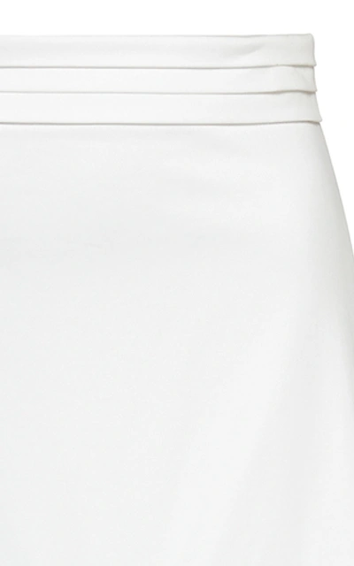 Shop Alexis Gwenda Midi Tiered Eyelet Skirt In White