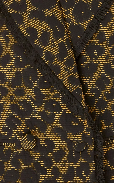 Shop Hofmann Copenhagen Doria Leopard Print Blazer In Animal