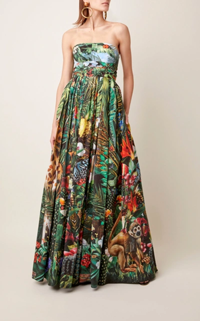 Shop Dolce & Gabbana Printed Maxi Dress