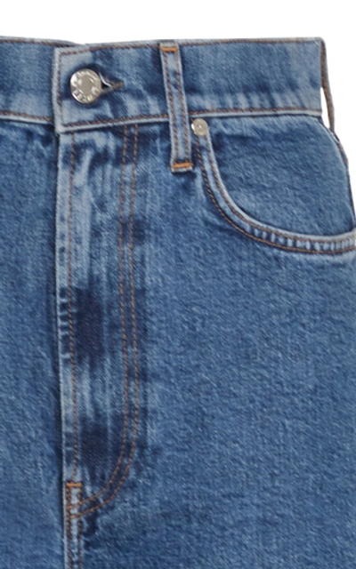 Shop Helmut Lang High Rise Stretch Skinny Jeans In Medium Wash