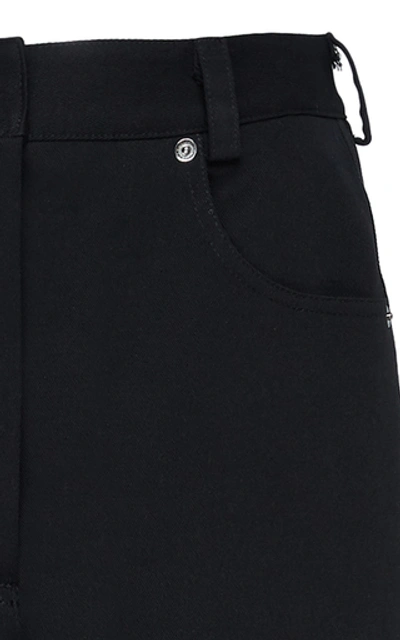 Shop Beaufille Rego Cotton Trouser In Black