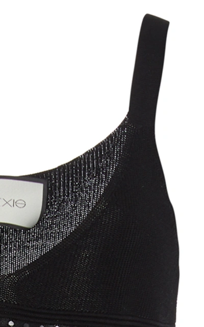 Shop Alexis Rozanna Knit Maxi Dress In Black