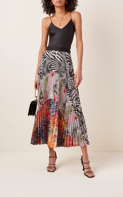 Shop Missoni Multi Print Midi Skirt