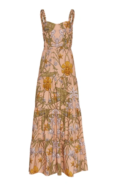 Shop Johanna Ortiz Reflect Beauty Floral Printed Maxi Dress