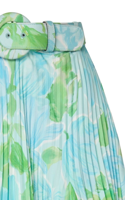 Shop Balenciaga Dynasty Draped Skirt In Multi