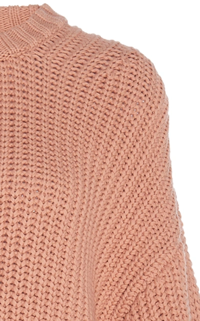 Shop Ulla Johnson Cosima Cotton Pullover In Pink
