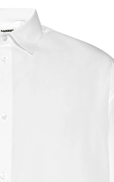 Shop Jil Sander Thursday Cotton Shirt In White